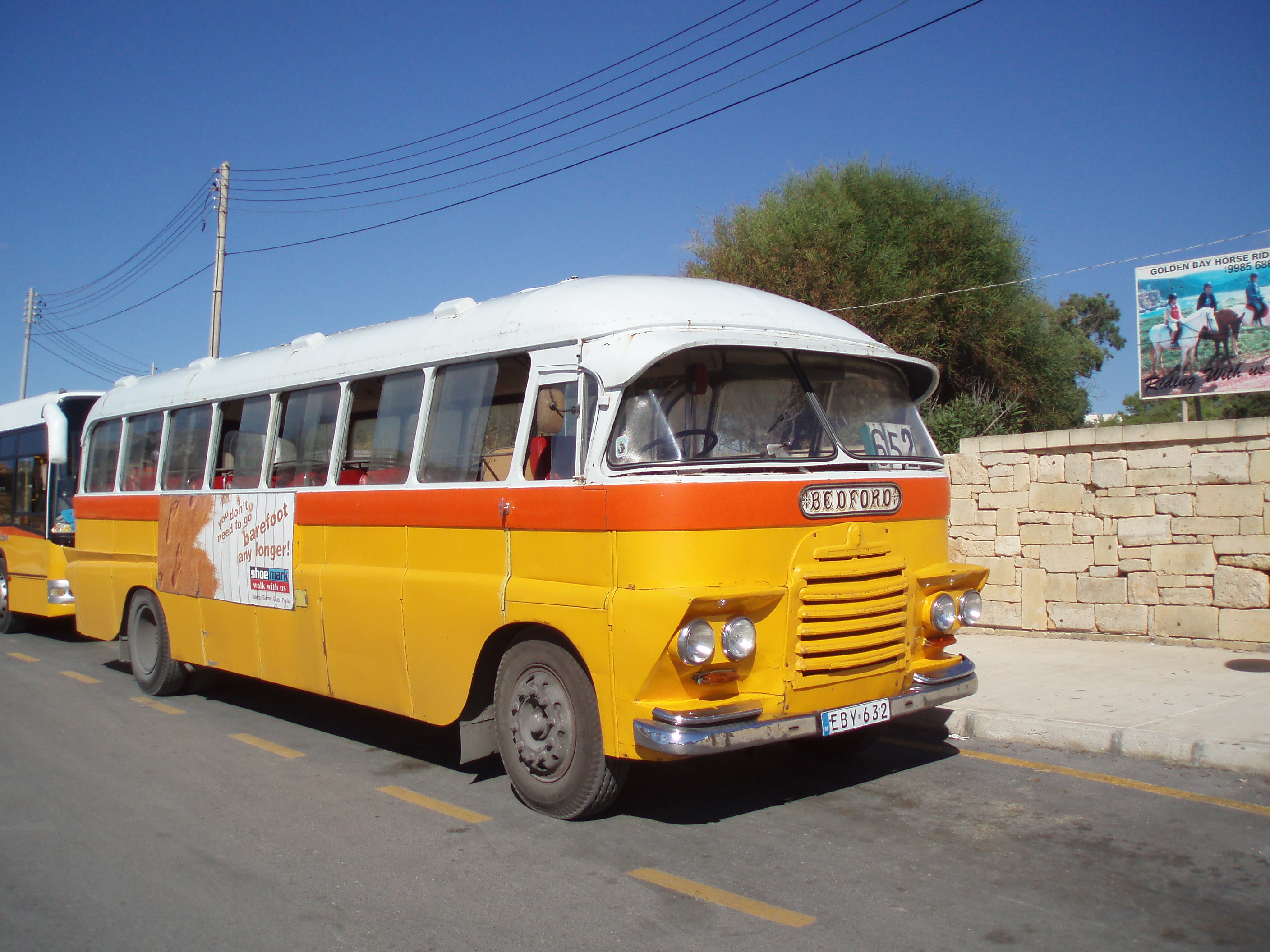 Malta historical bus