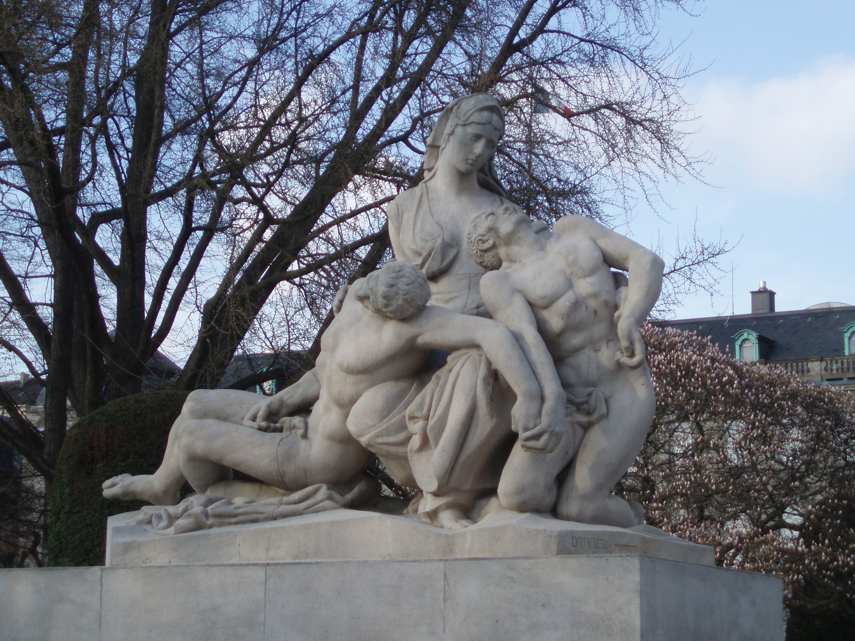 A monument in Strasbourg