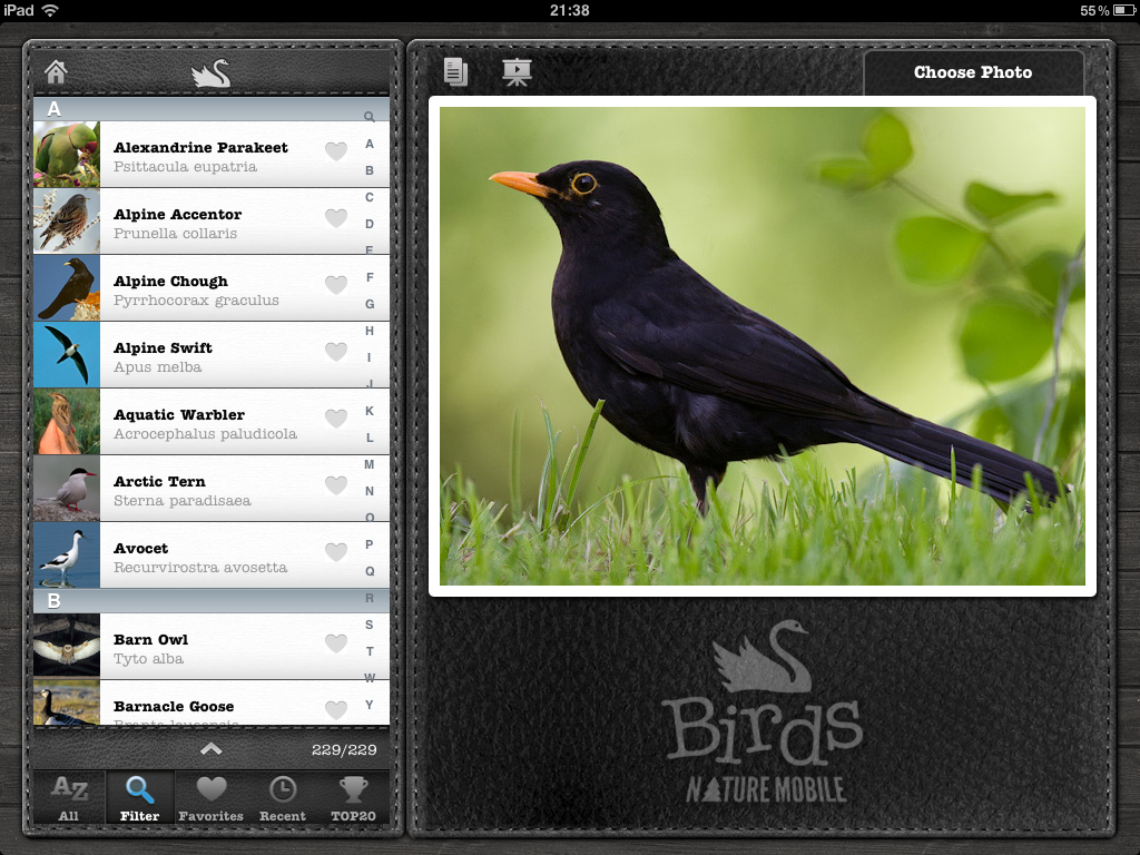 Nature Mobile iPad apps: Birds and Horses