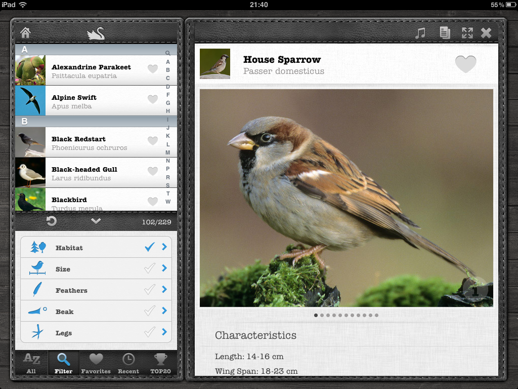 Nature Mobile iPad apps: Birds and Horses