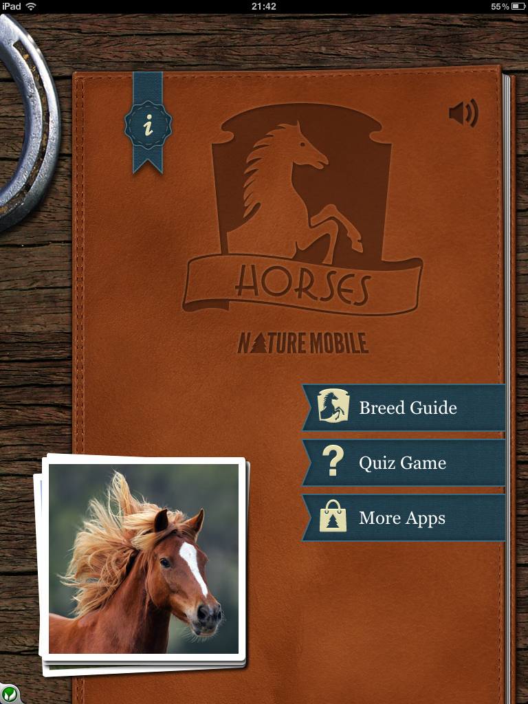 Nature Mobile iPad apps: Birds and Horses